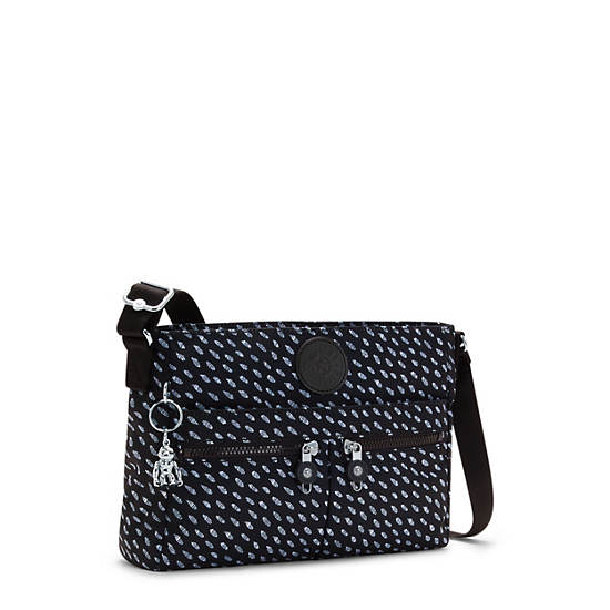 Kipling New Angie Printed Crossbody Bags Ultimate Dots | CA 1201LI